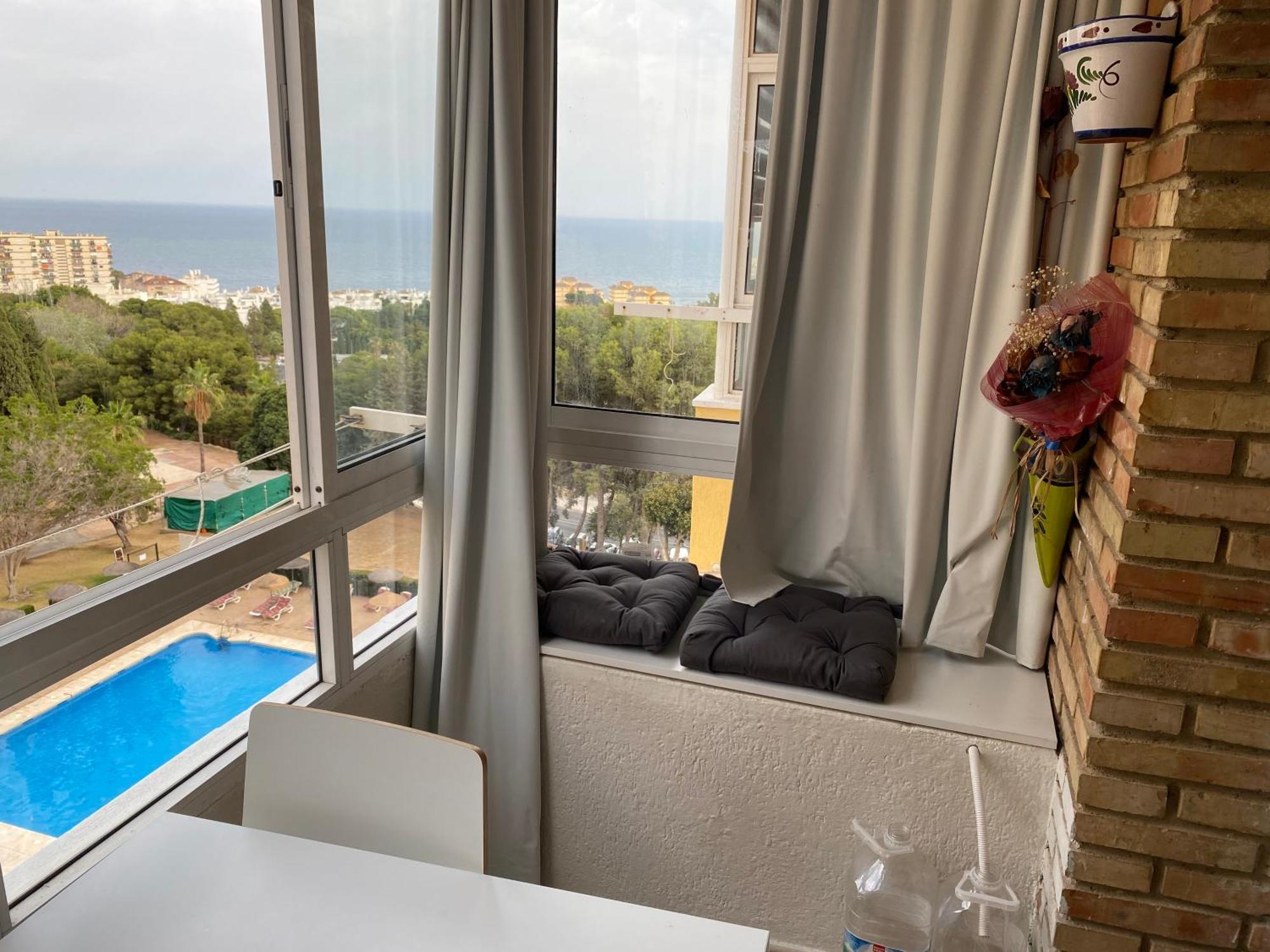 Appartement Hercules Estudio Con Vistas Al Mar à Benalmádena Extérieur photo